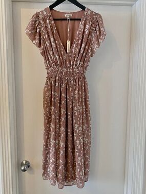 Mauve pink dress